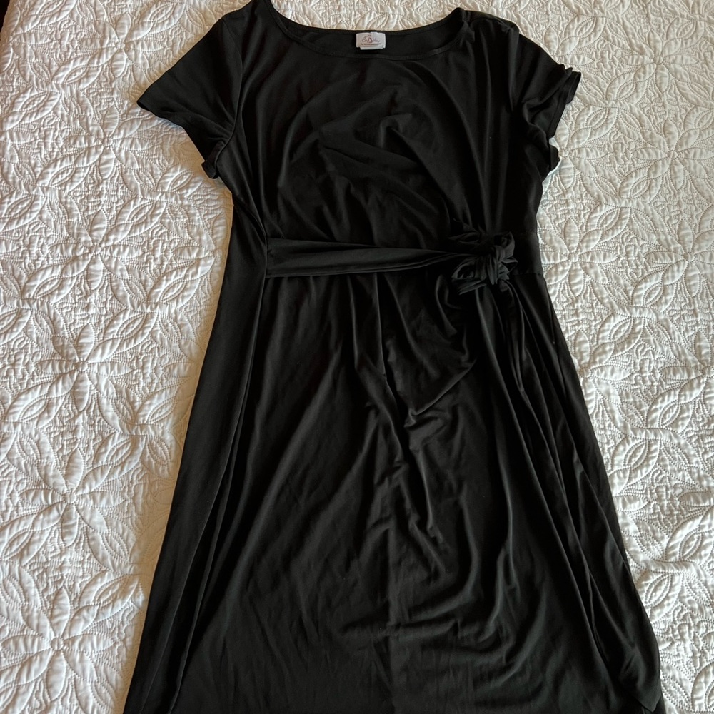 Oh baby maternity dress black